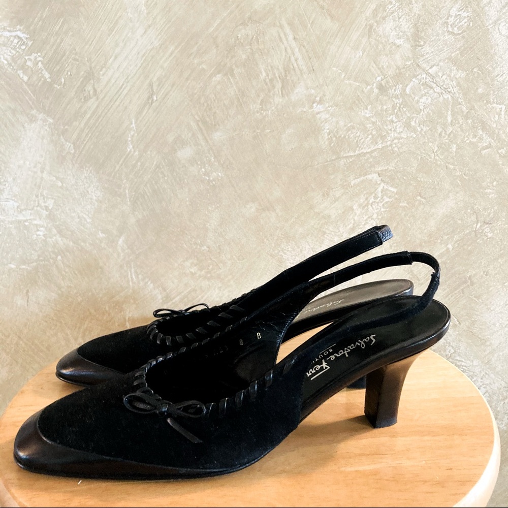 Salvatore Ferragamo Black Heels